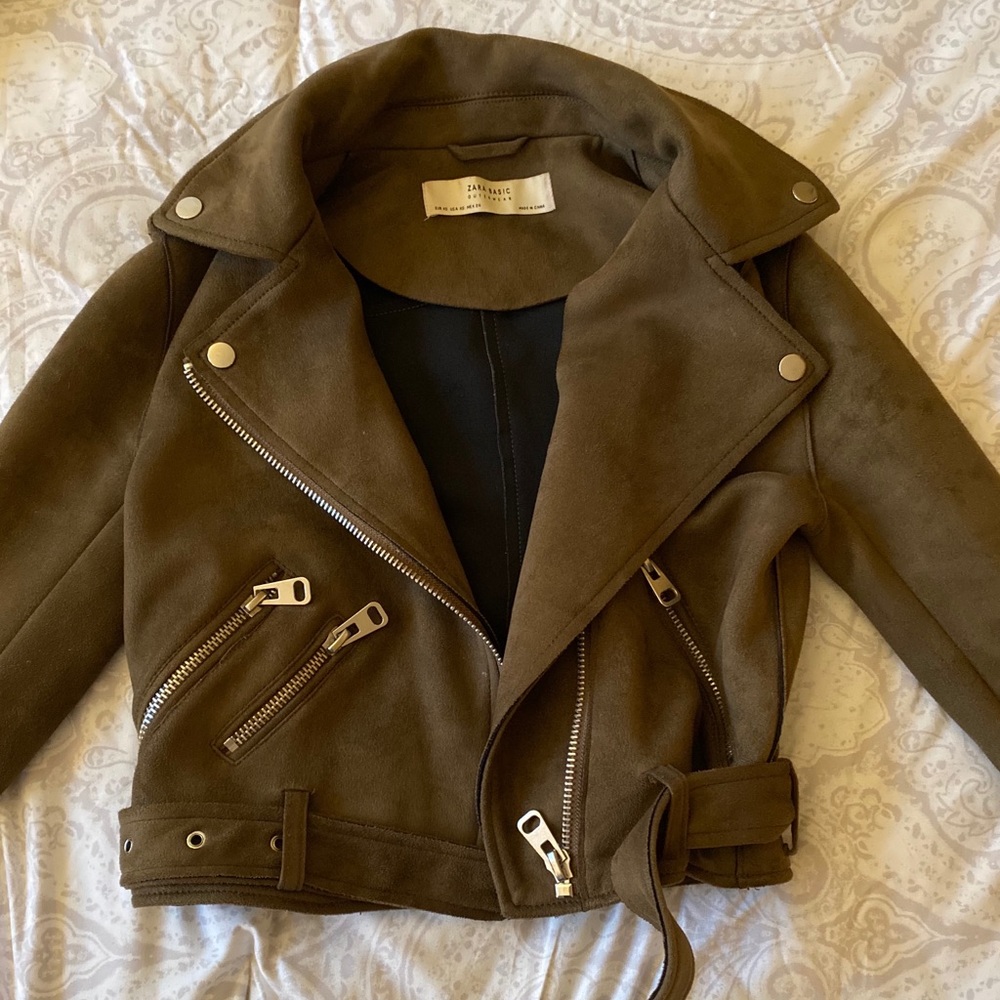 Zara suede jacket